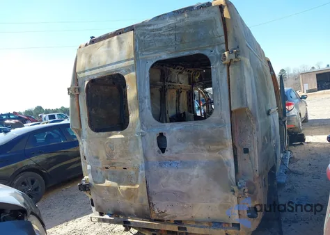 2019 Ram Promaster 2500 High Roof 159 Wb z USA, uszkodzony, nr VIN 3C6TRVDG2KE535503